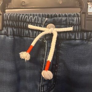 Mini Boden Boys Blue Pull-on Pants Size 9Y